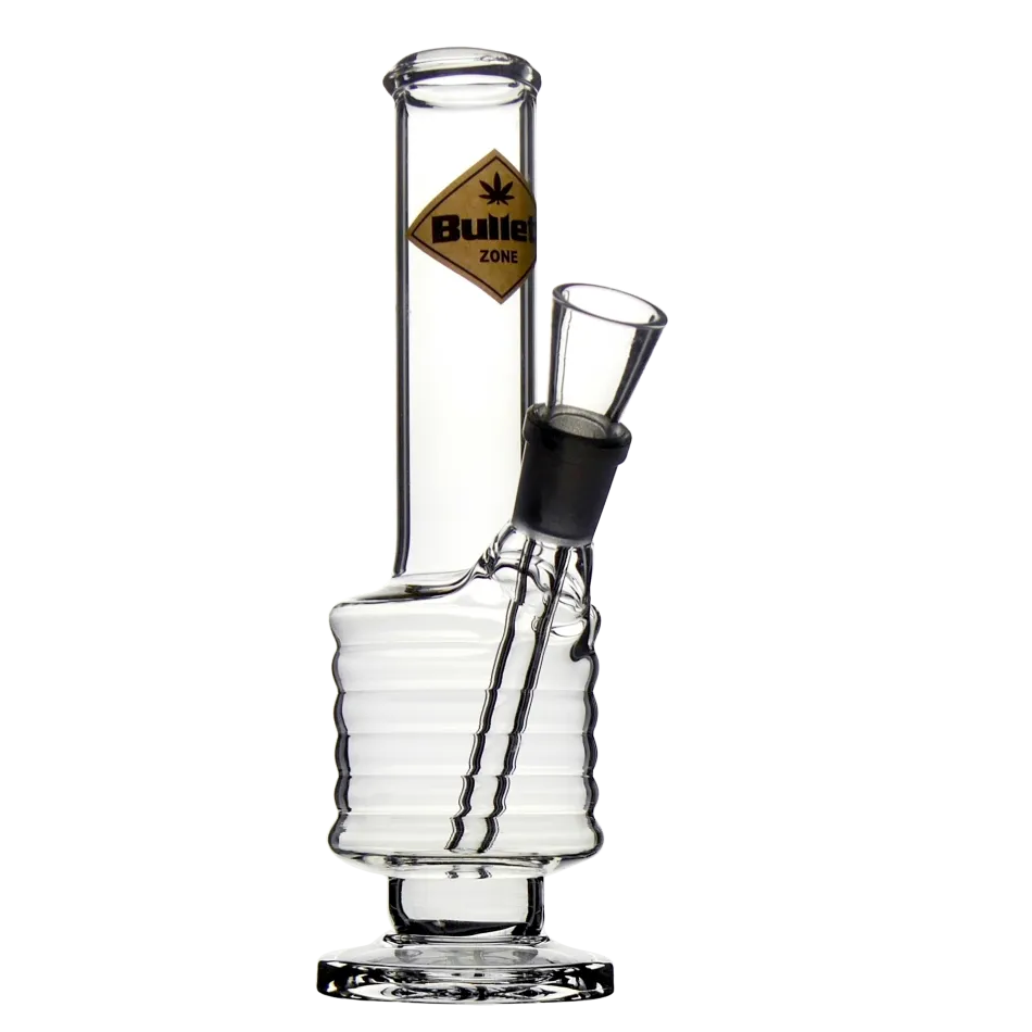 Bullet Zone Glas Bong 16,5 cm-HHCFriends