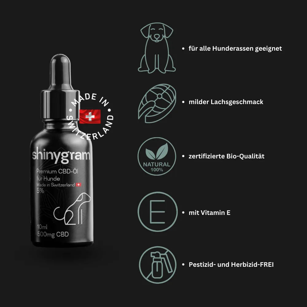 CBD Öl für Hunde 5% HHCFriends