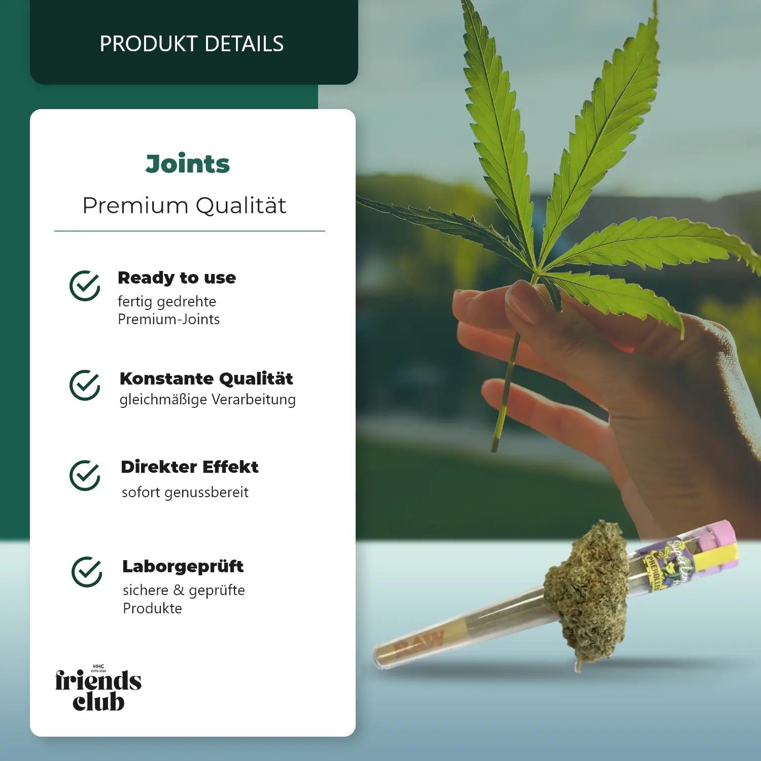 Prerolled HHZ 40% – Super Lemon Haze-Smagro GmbH