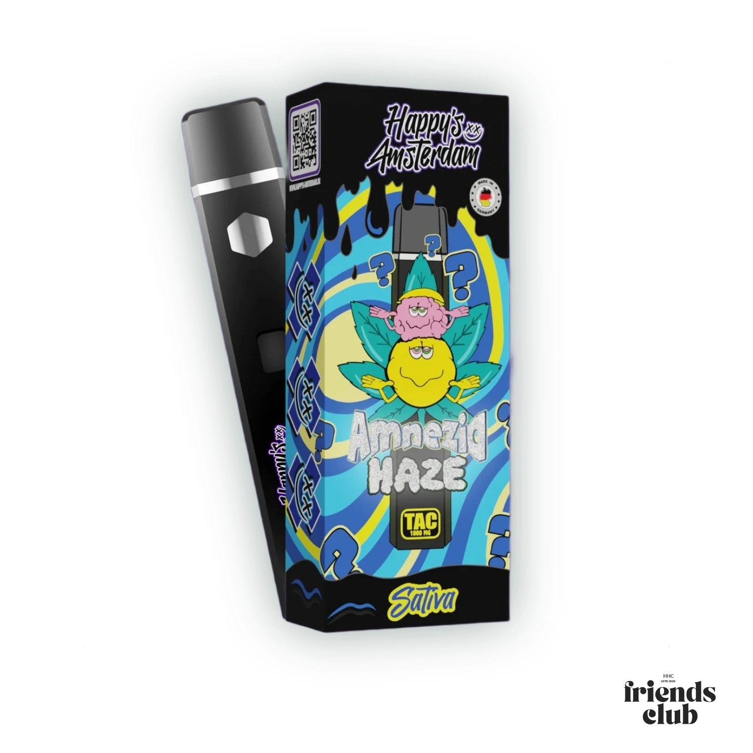 TAC Vape Amnesia Haze 1000mg-HHCFriends