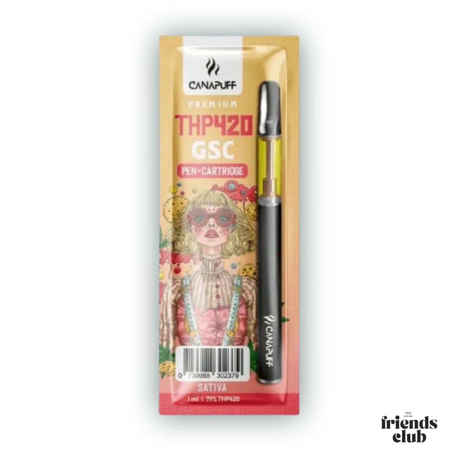 THP420 Pen+Cartridge GSC 79%-HHCFriends
