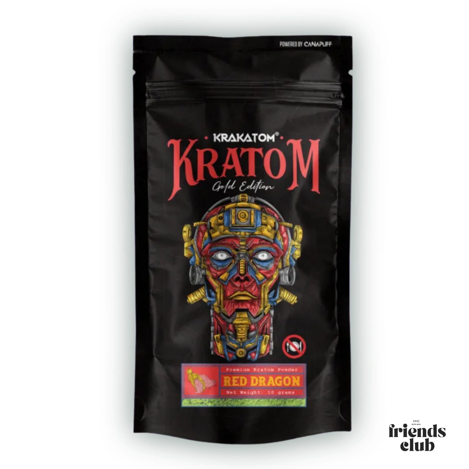 Kratom Powder Red Dragon - Gold Edition-HHCFriends