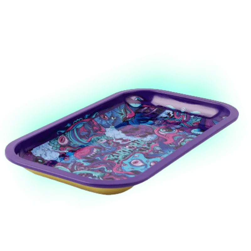 Euphoria Metal Rolling Tray Psychedelic - 270 x 160 mm-HHCFriends