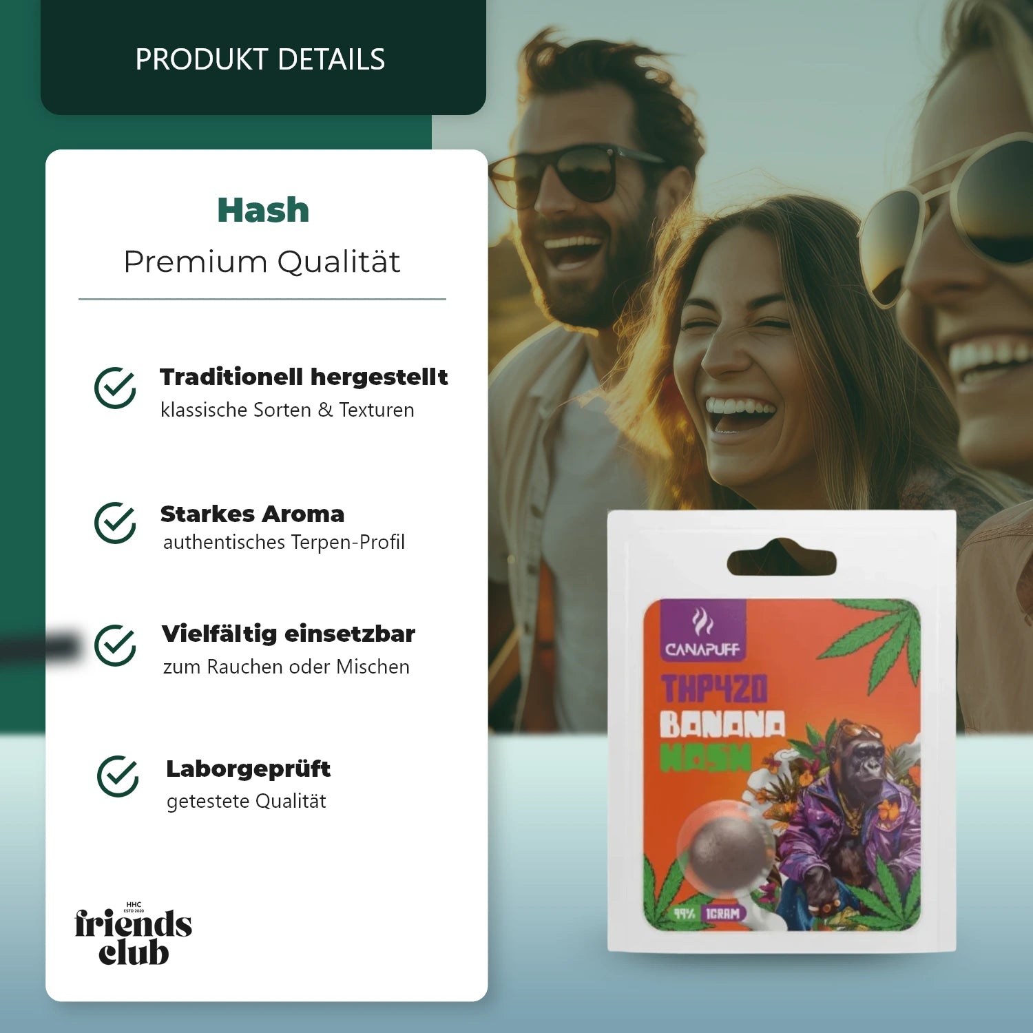 THP420 Hash Banana 1g-Smagro GmbH