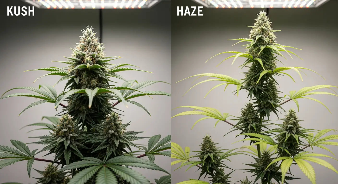 Kush vs. Haze - wat is eigenlijk het verschil?