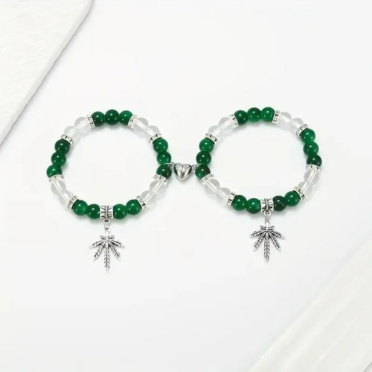 Armband Cannabisblatt 2er Set
