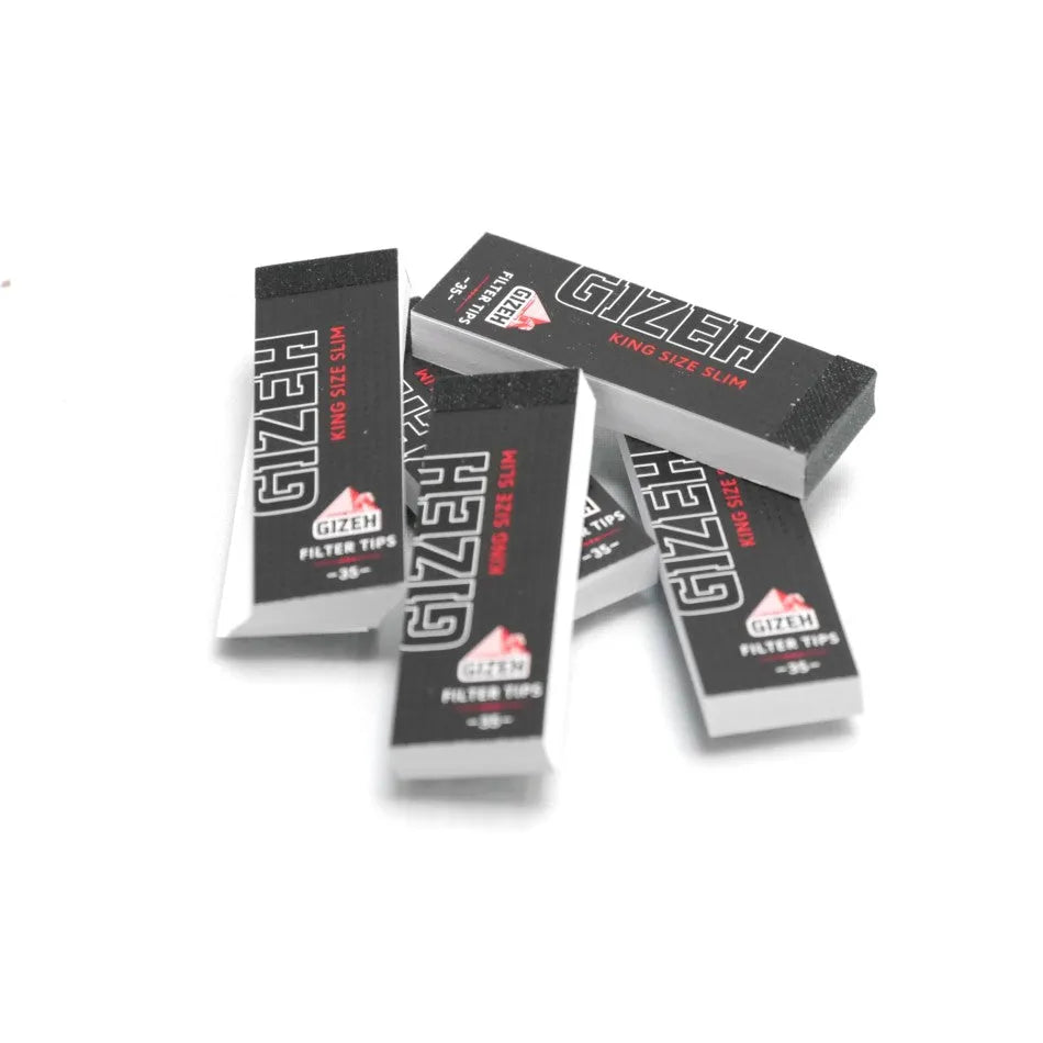 GIZEH Black Filtertips Slim 20x60mm-HHCFriends
