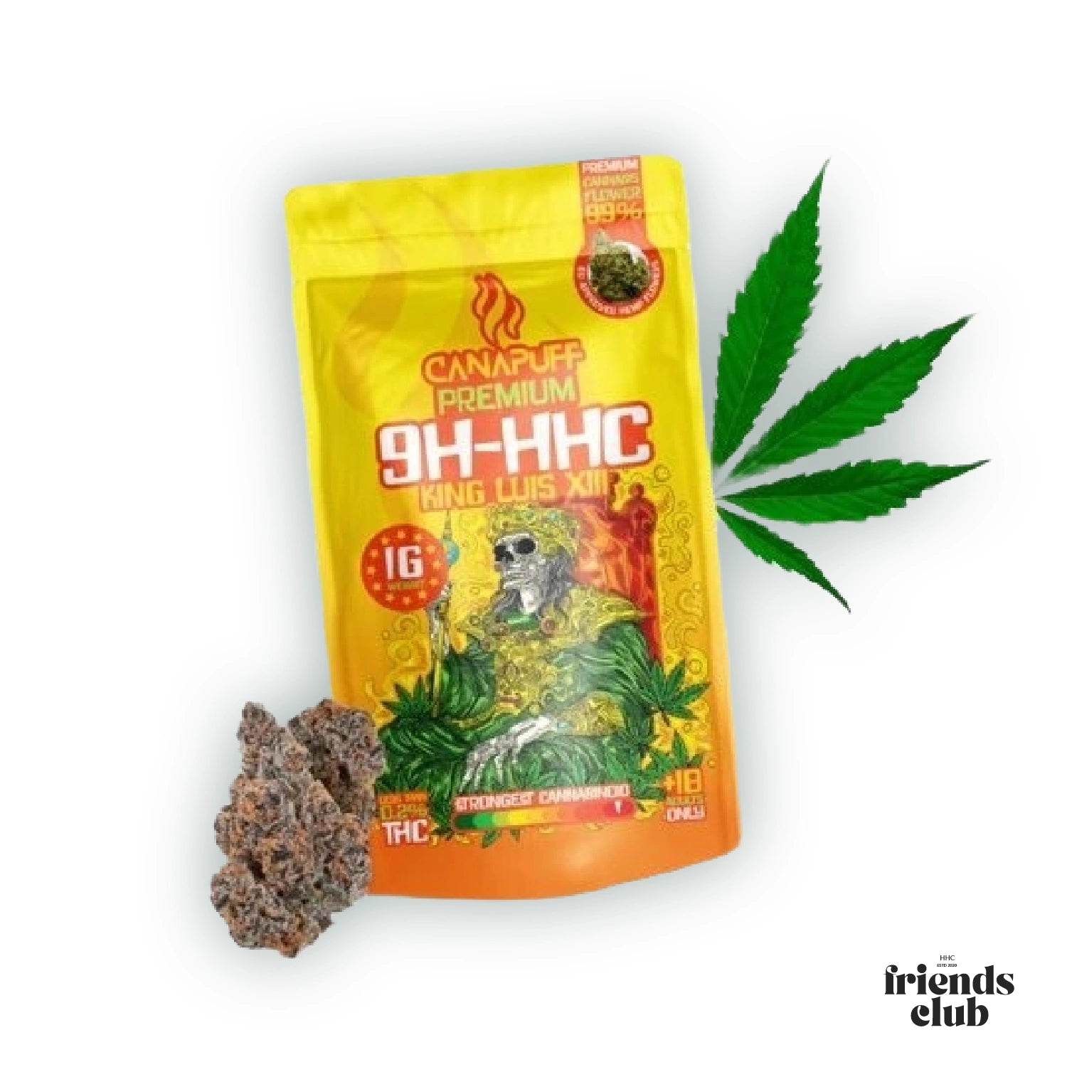 9H-HHC Blüten King Luis XIII 99% HHCFriends