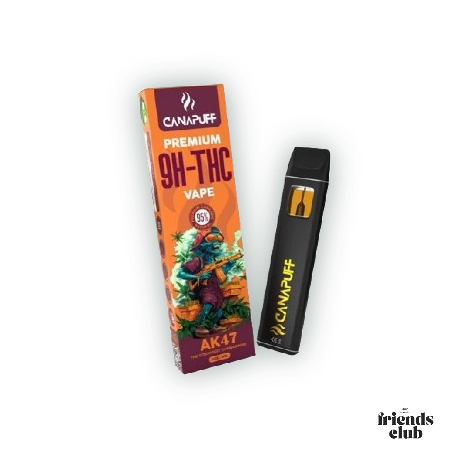 9H-THC Vape AK47 95% 1ml HHCFriends