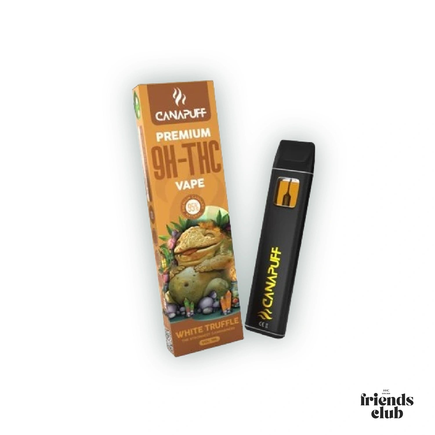 9H-THC Vape White Truffle 1ml HHCFriends