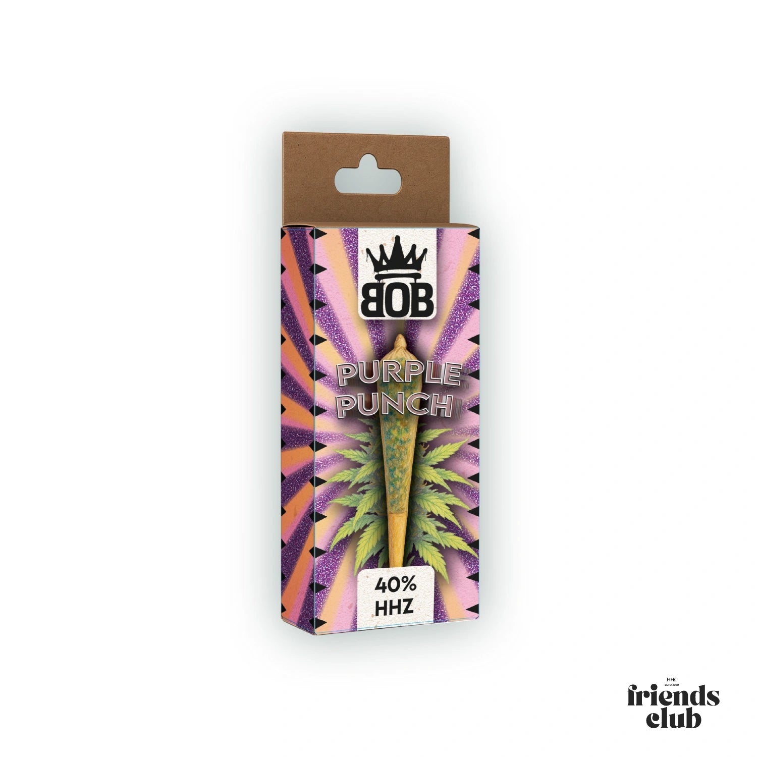 BOB PreRoll HHZ 40% Purple Punch-HHCfriends