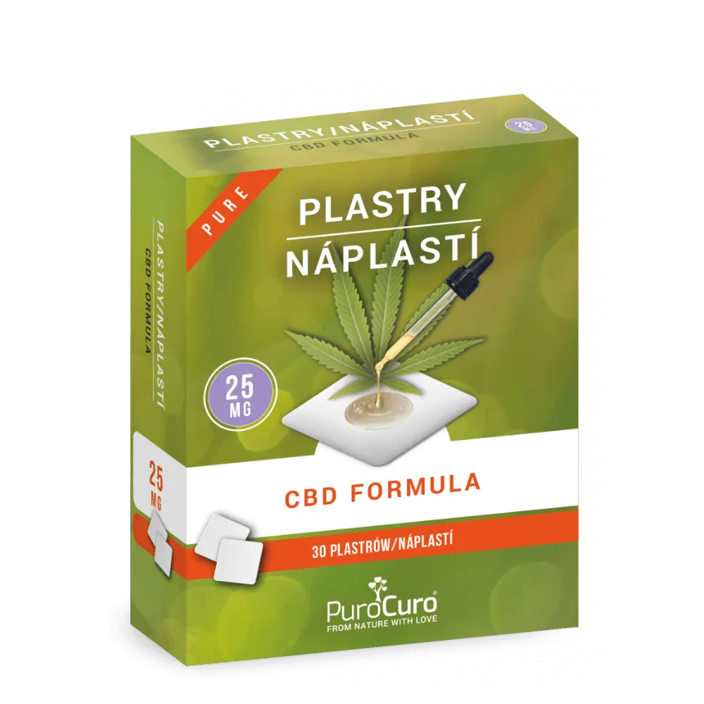 CBD Pflaster - PuroCuro Hanf 30 Stück 750mg-HHCFriends