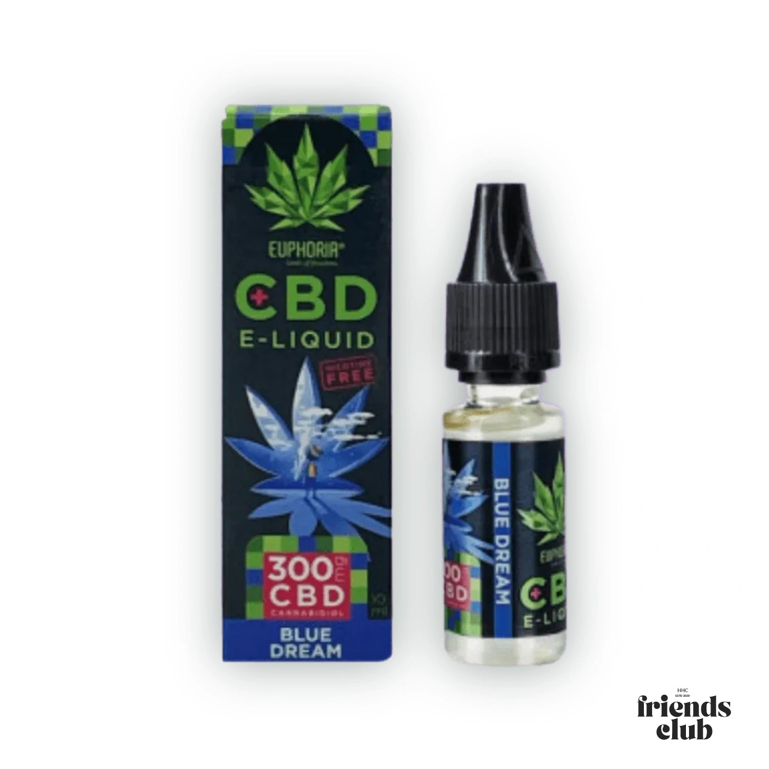 CBD E-Liquid Blue Dream 300 mg 10ml-HHCFriends
