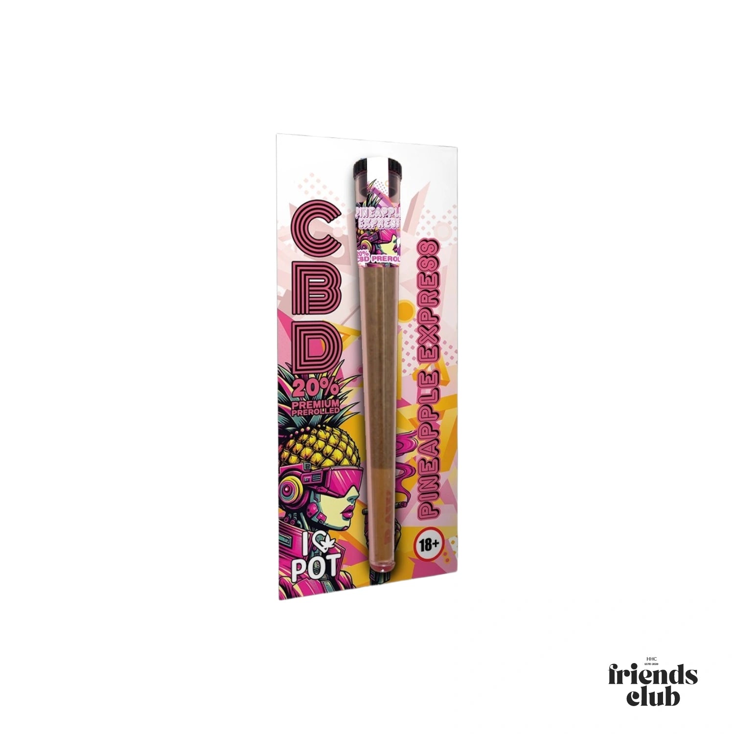 CBD Voorgerolde Joint Pineapple Express 20% 1,5g