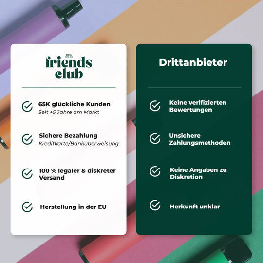 CBD Vape REST 95% 1ml HHCFriends