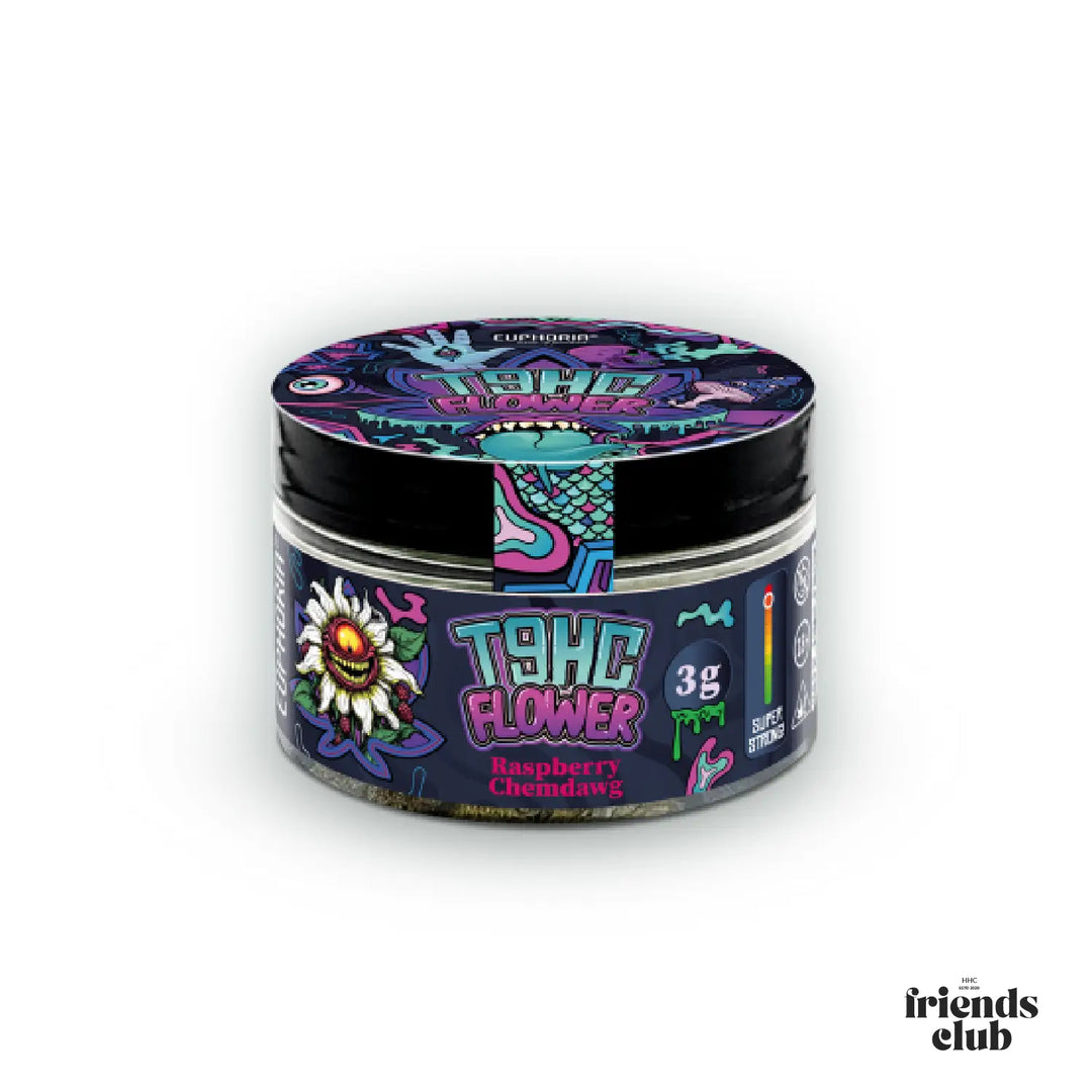 T9HC Herbal Mix Raspberry Chemdawg-HHCFriends