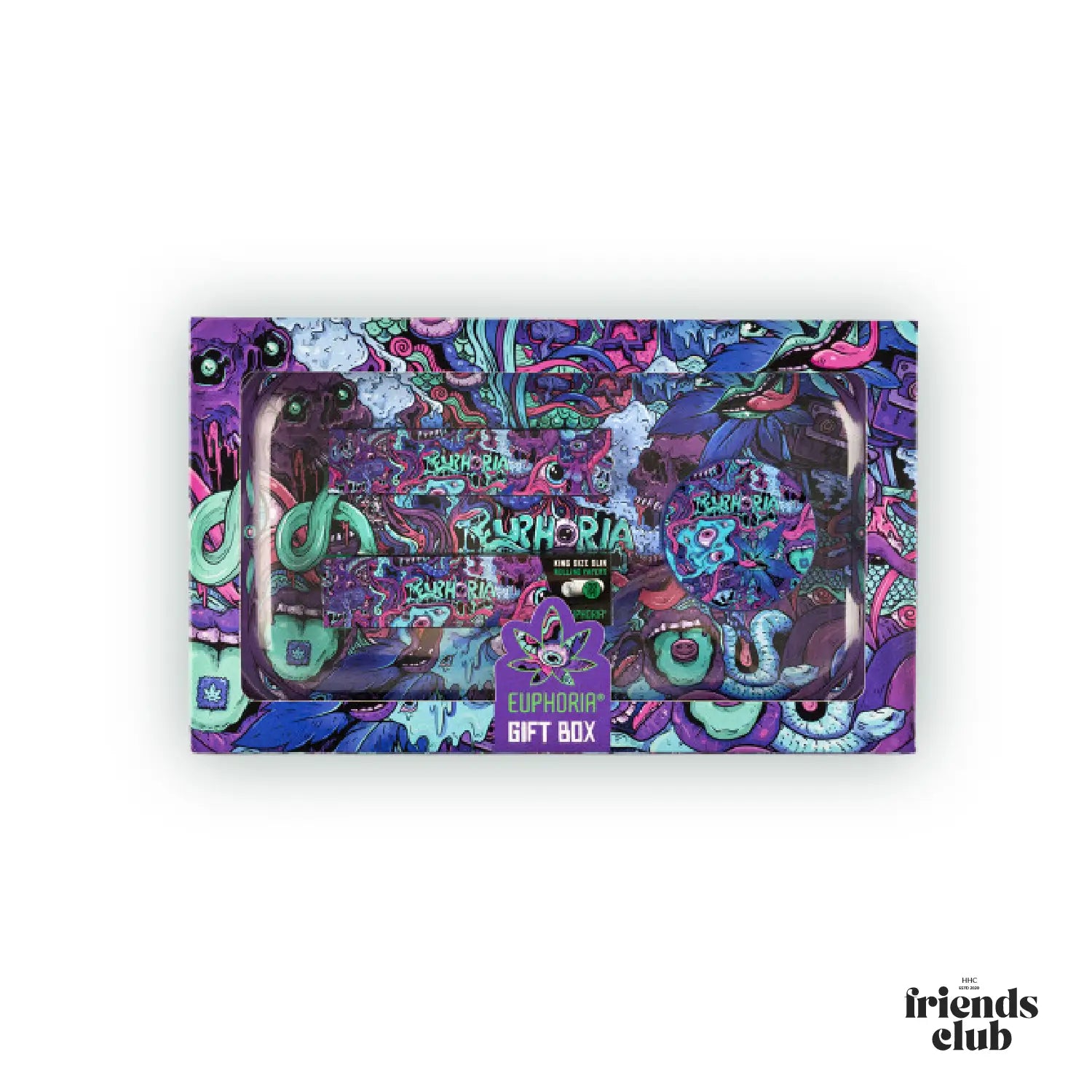 EUPHORIA Gift Box - Psychedelic 5 Stk. Set Total Rolling Kit-HHCFriends