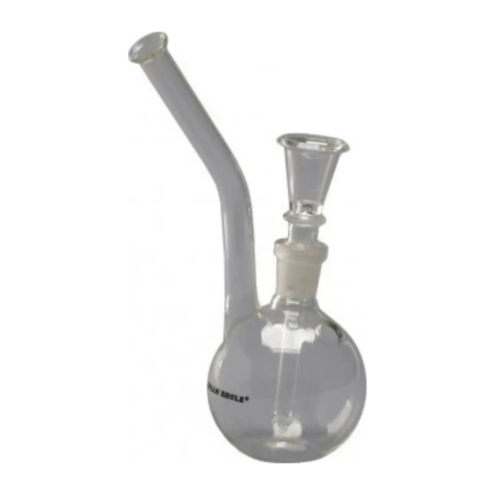 Glazen bong in koffer 17 cm