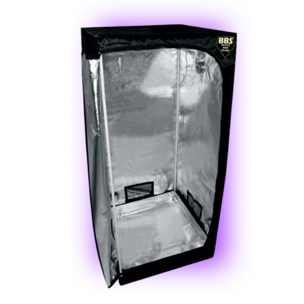 Growbox Blackbox Silver 100x100x200-HHCFriends