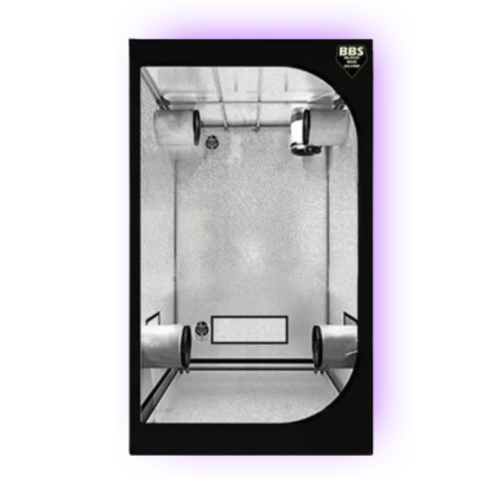 Growbox Blackbox Silver 100x100x200 HHCFriends