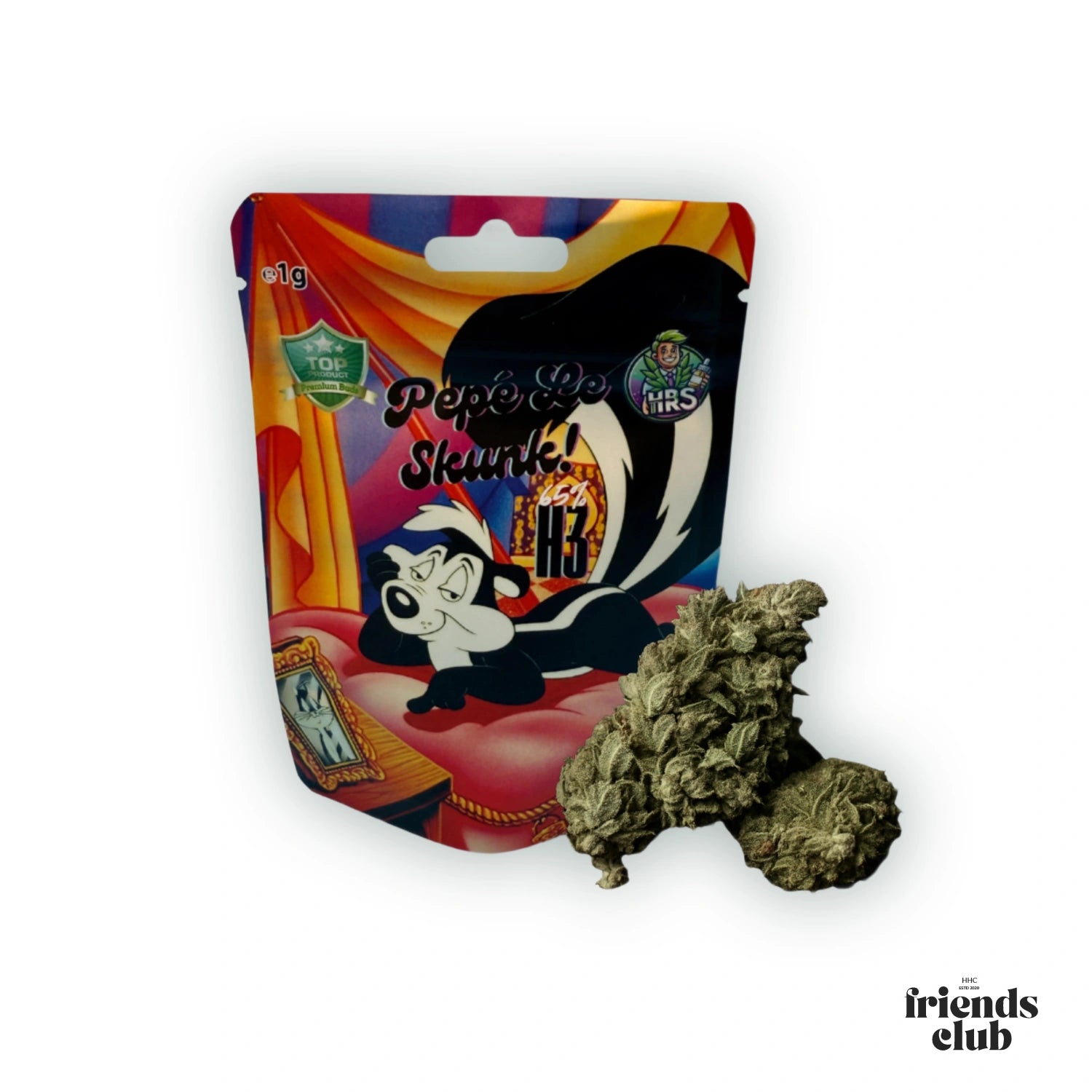 H3 Blüten Skunk 65% 1g-HHCFriends