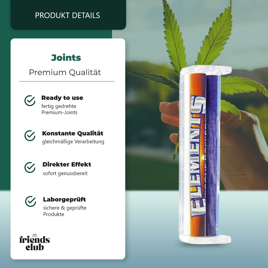 Elements Conische Zigaretten-/Joint-Drehmaschine KingSize 110 mm-HHCFriends