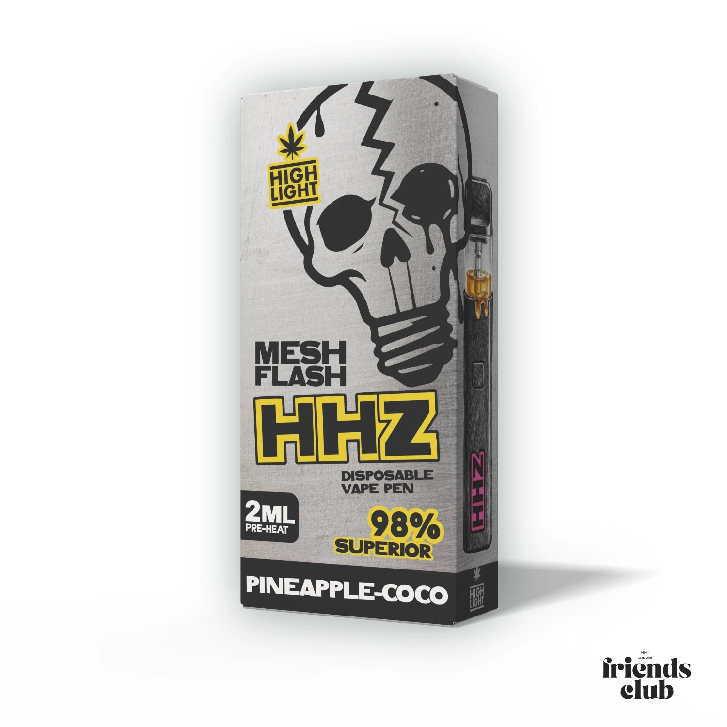 Highlight Meshflash HHZ Pineapple-Coco 2 ml
