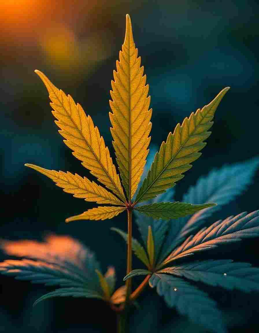 Hanflätter als Beipsiel mit mehreren Blättern