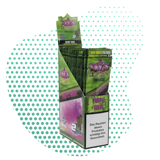 Juicy Hemp Wraps Purple Wave-HHCFriends