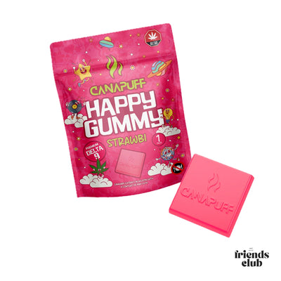 Gummie THC - Fraise (5 pcs)
