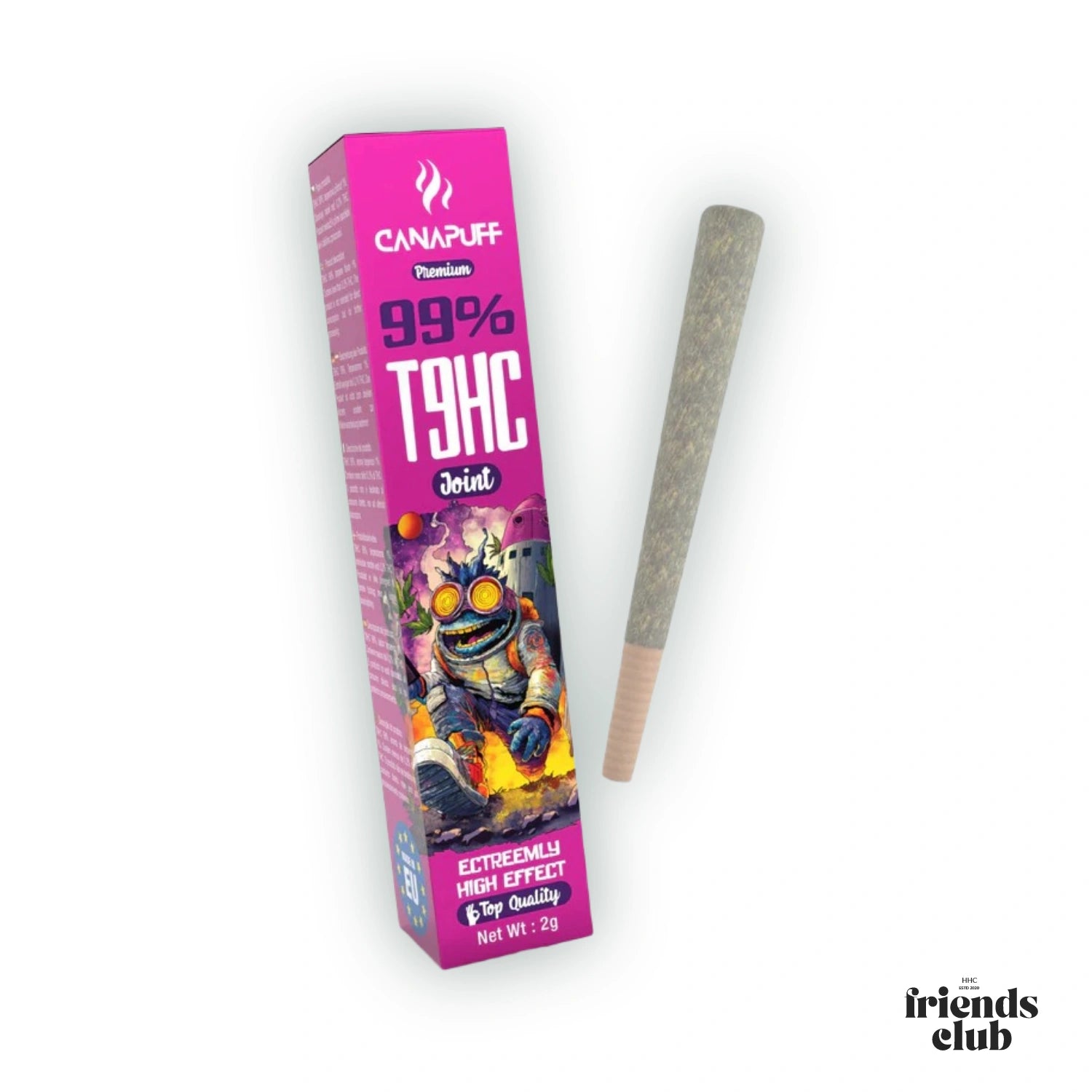 T9HC Joint Extreemly 99% 2g HHCVrienden
