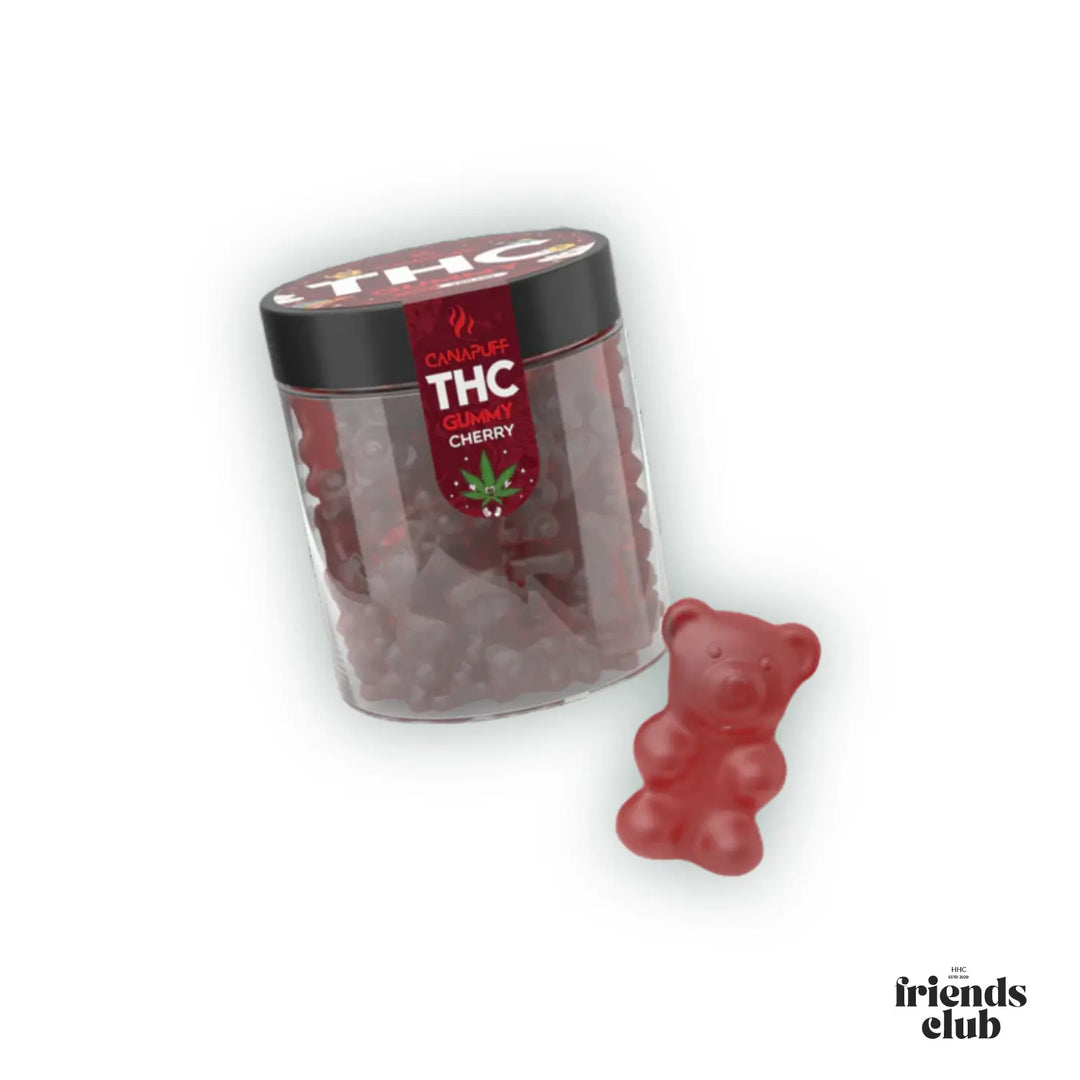 THC Aroma Gummies Cherry 10 Stück
