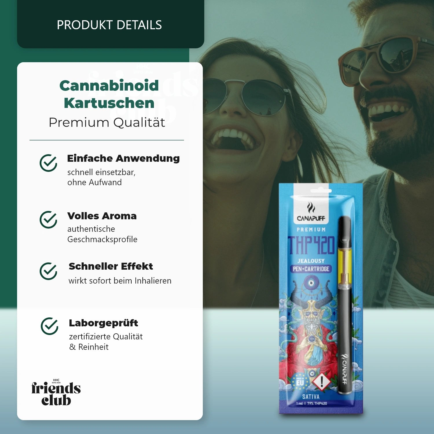 THP420 Pen+Cartridge Jealousy 79%-Smagro GmbH