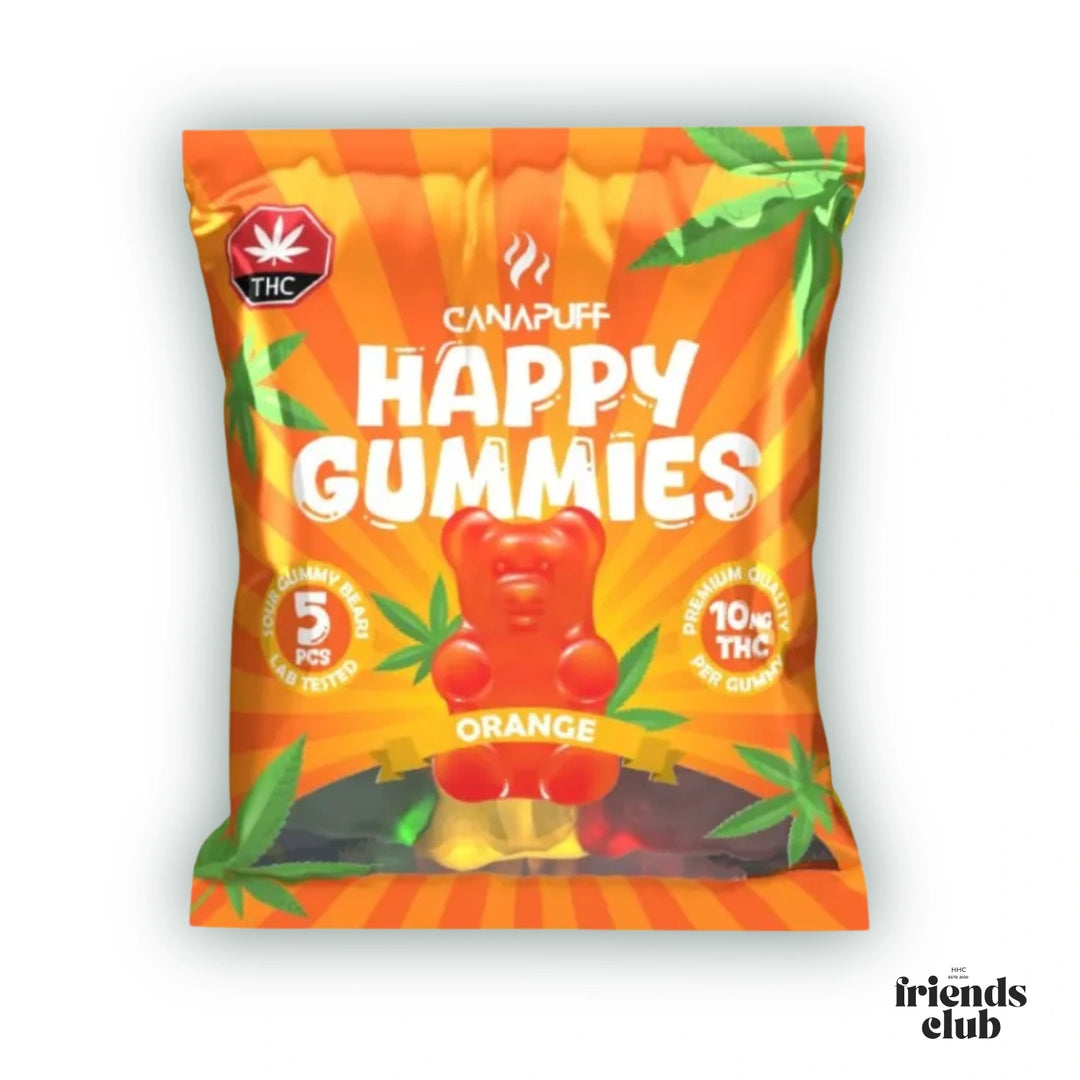 THC Gummies - Orange (5 Stück)-HHCFriends
