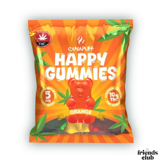 THC Gummies - Orange (5 Stück)-HHCFriends