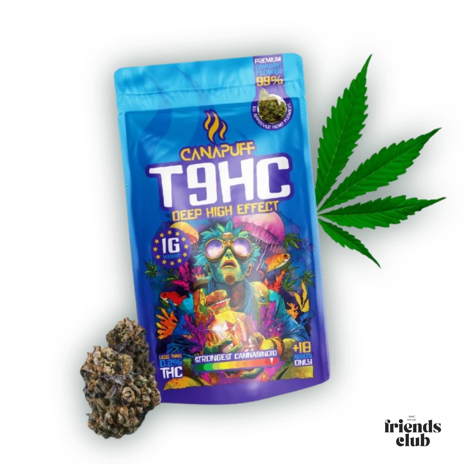 T9HC Blüten Deep 99%-HHCFriends