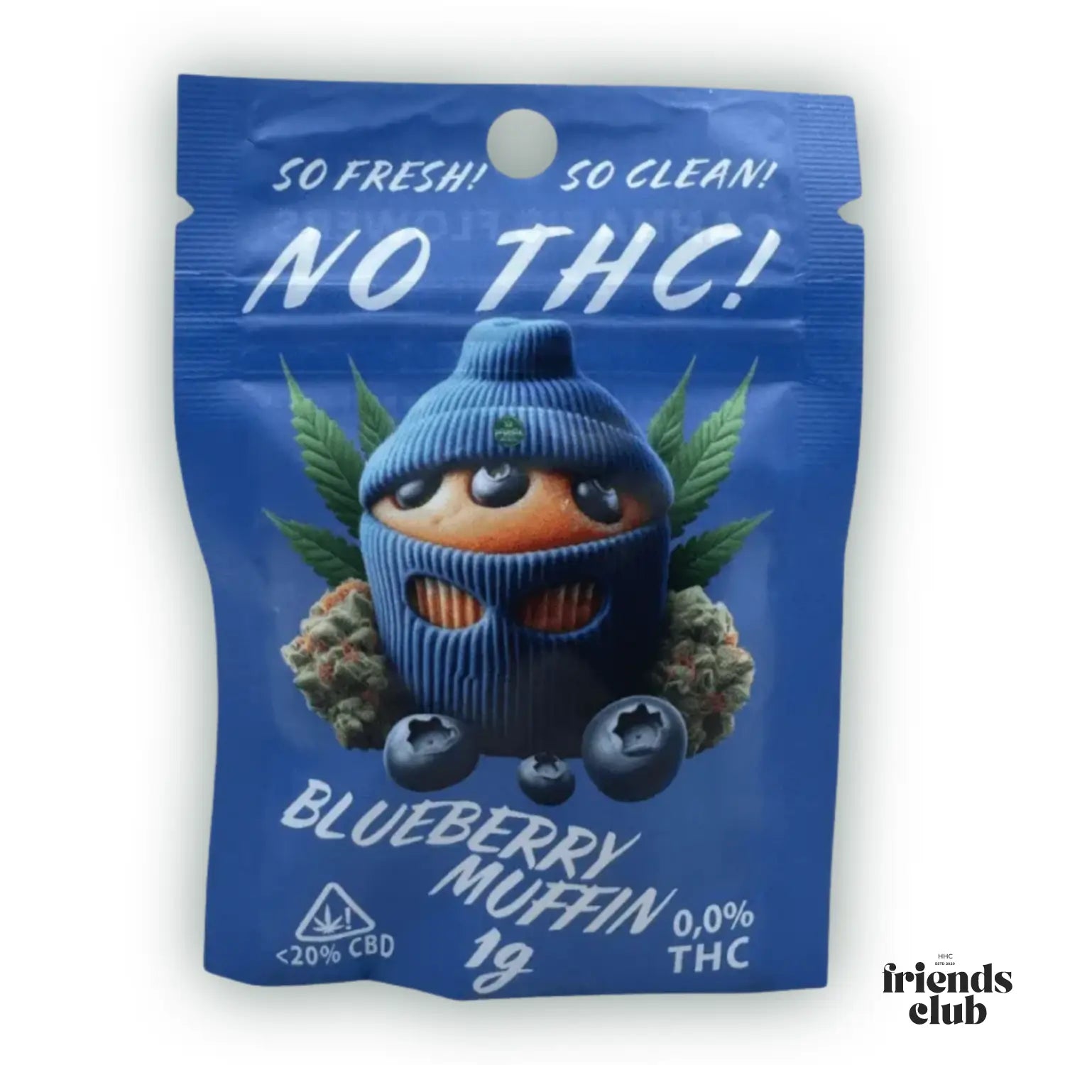 CBD Blüte Blueberry Muffin NO THC-HHCFriends