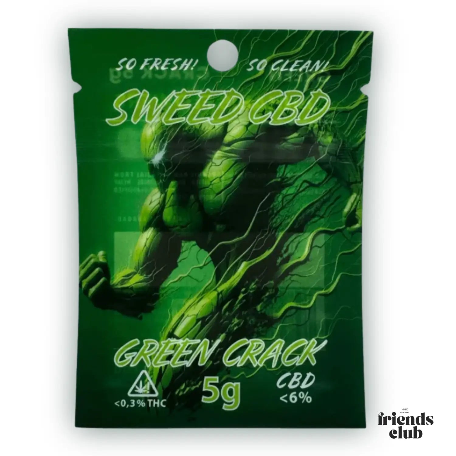 CBD Blüte Green Crack 5g-HHCFriends