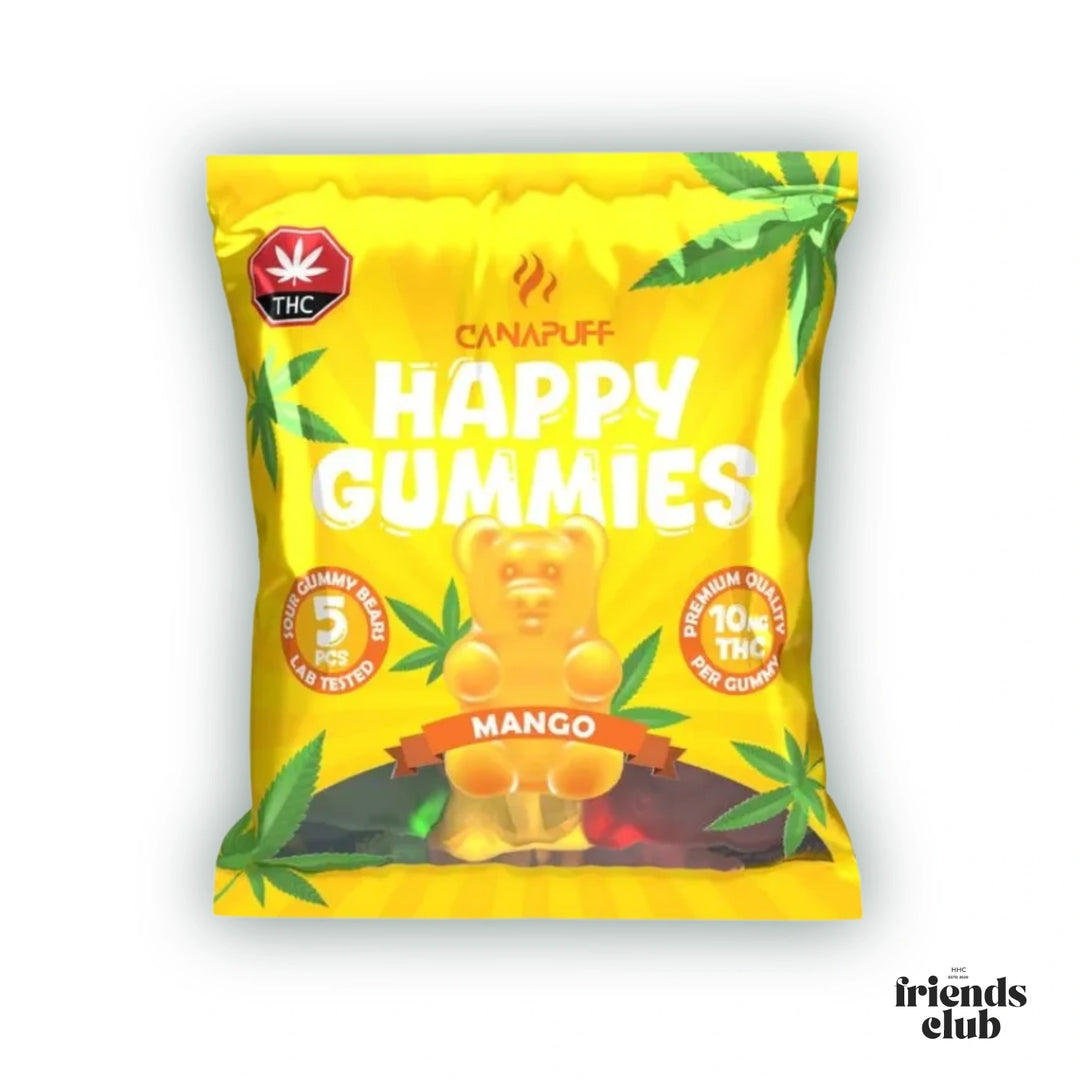 THC Gummies - Mango (5 Stück)-HHCFriends