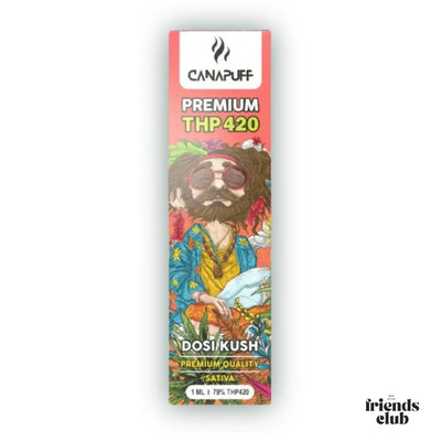 THP420 Vape - Dosi Kush 79% 1ml