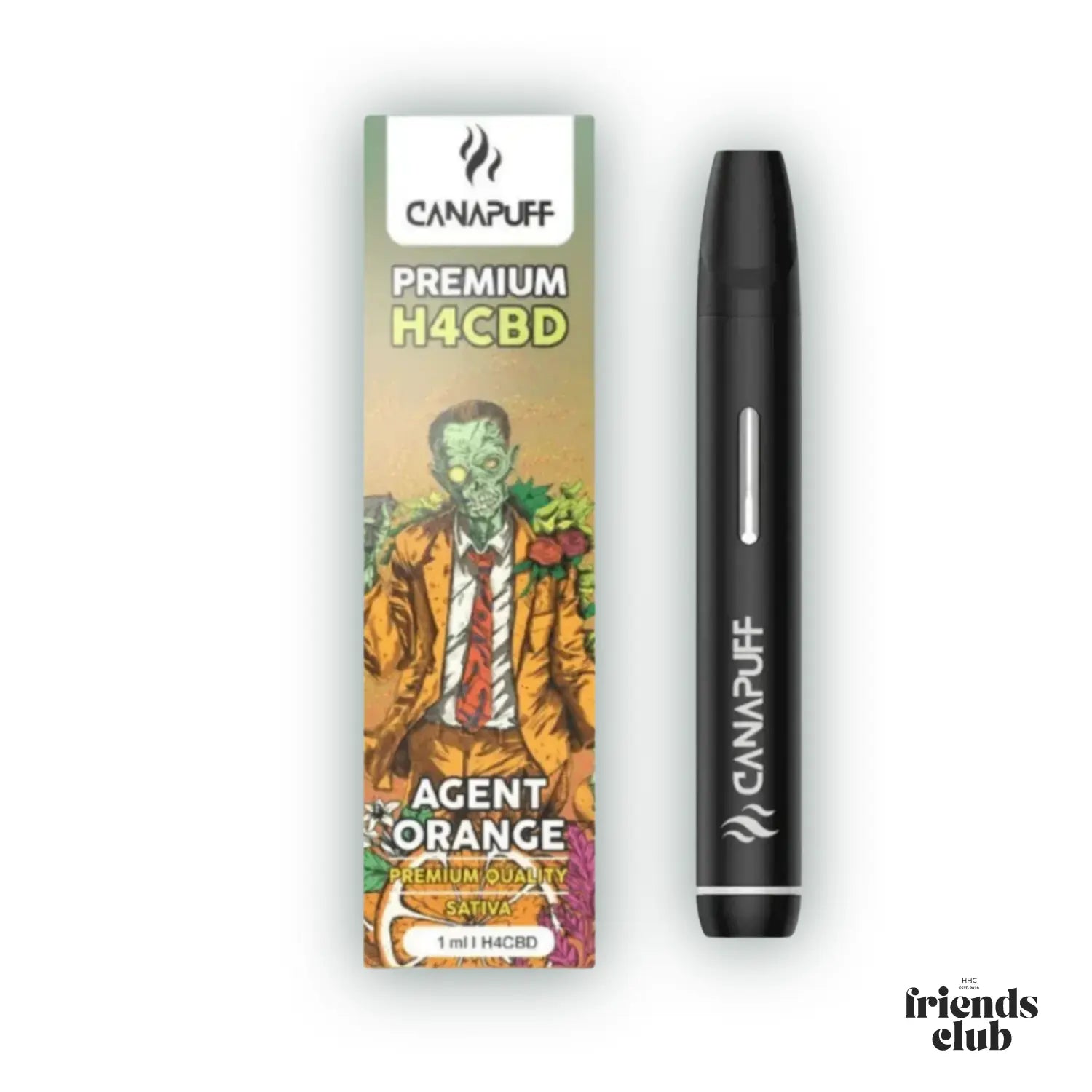 H4CBD Vape Agent Orange 96%-HHCFriends