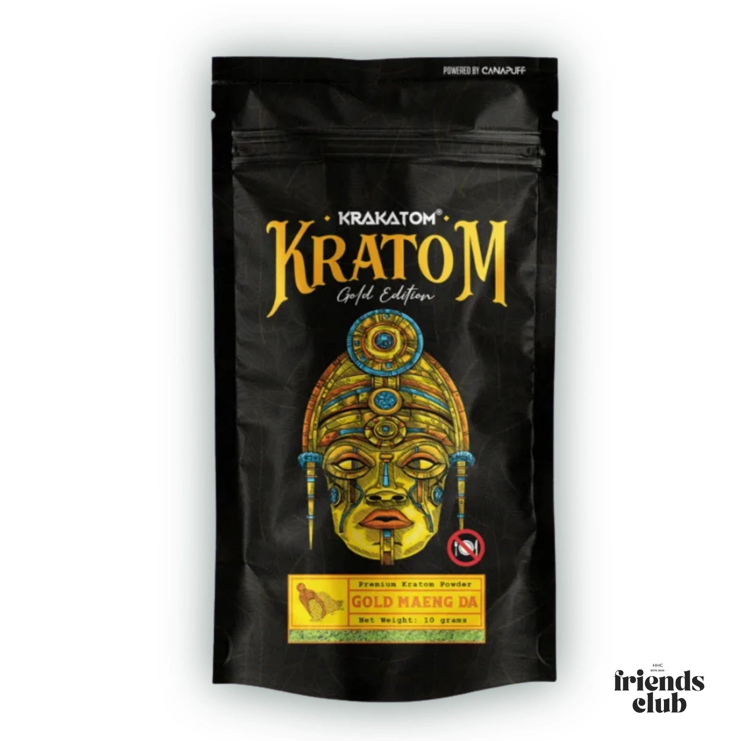 Kratom Powder Gold Maeng Da - Gold Edition-HHCFriends