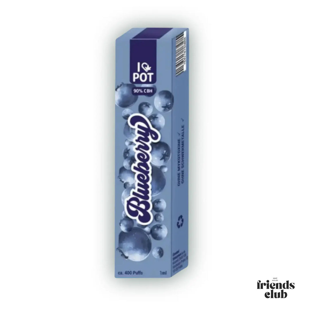 CBH Vape Blueberry 90% I♥Pot-HHCFriends