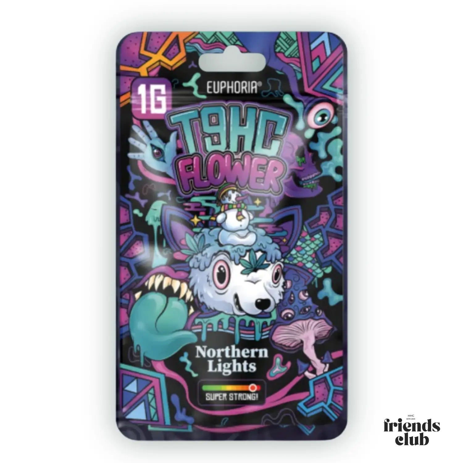 T9HC-Blüten – Northern Light (1 g)-HHCFriends