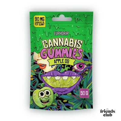 Gummies Cannabis Euphoria Apfel OG (50g)