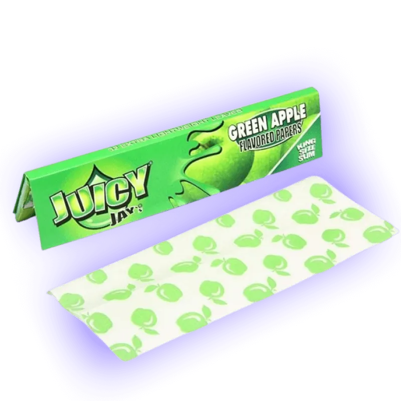 Papers Juicy Jay’s King Size Slim Green Apple-HHCFriends