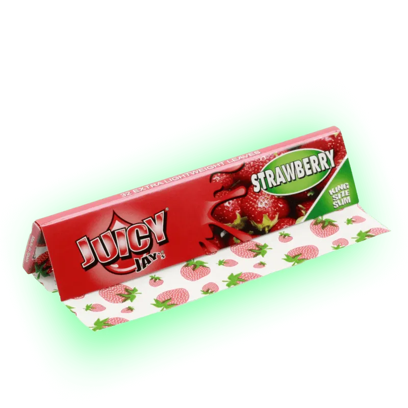 Papers Juicy Jay’s King Size Slim Strawberry-HHCFriends