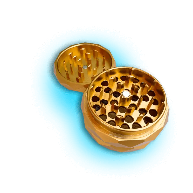 Pyramid Grinder (für HHC Blüten) - 4-teilig - Ø63mm HHCFriends