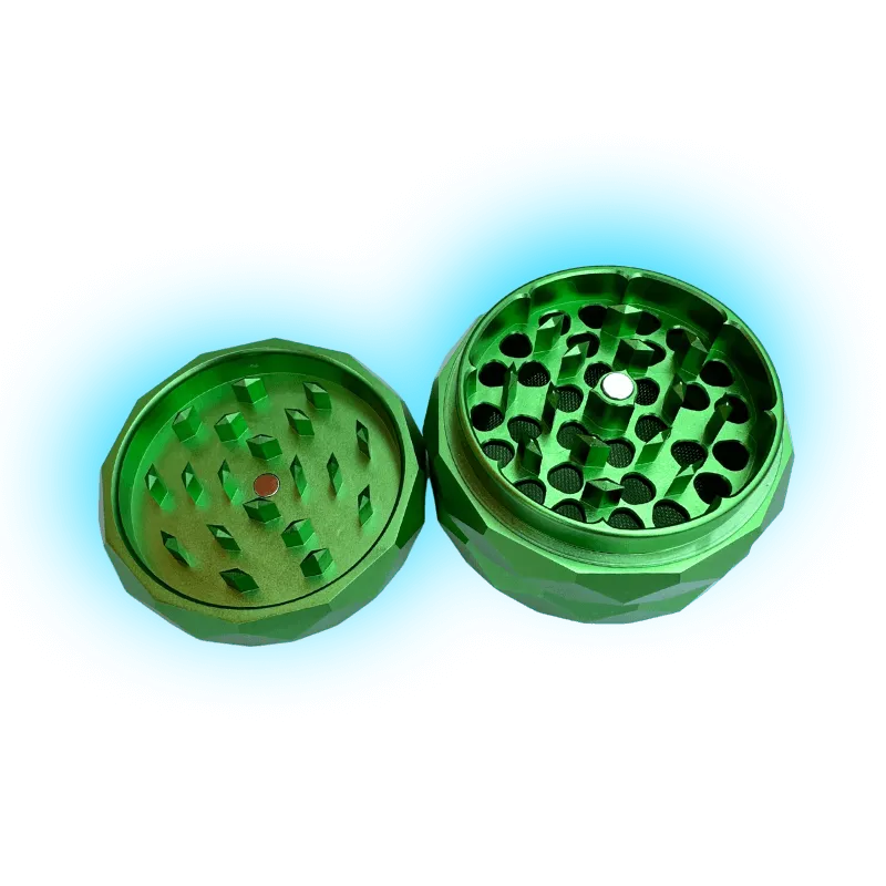 Pyramid Grinder (für HHC Blüten) - 4-teilig - Ø63mm HHCFriends