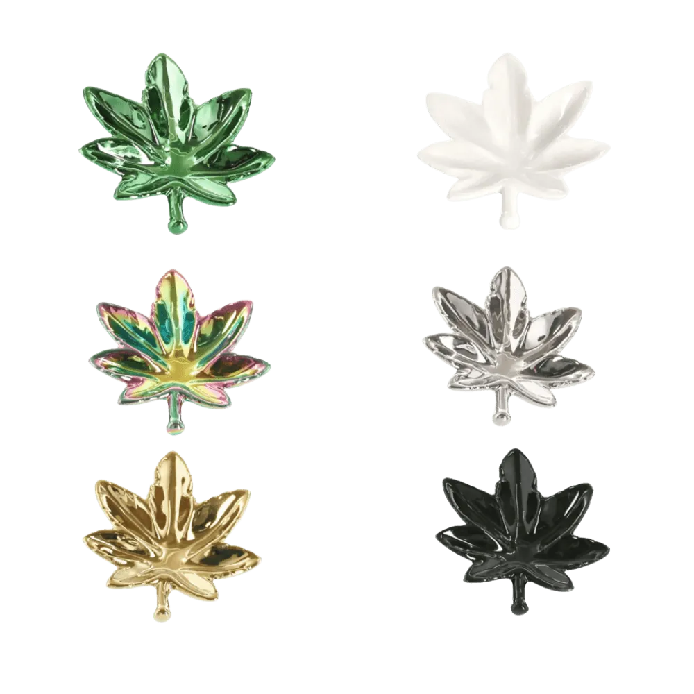 Asbak hennepblad ca. 15x13cm-Smagro GmbH